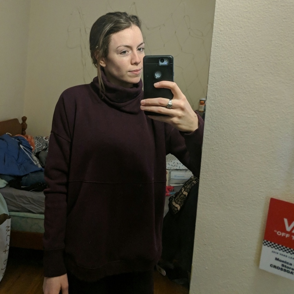 Athleta Cozy Karma Turtleneck Sweater